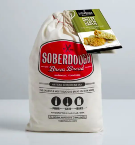 Soberdough Brew Bread - Cheesy Garlic