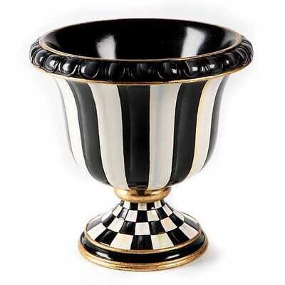 Courtly Stripe Tabletop Urn