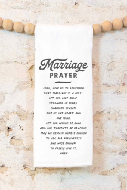 Cloth Towel - Marriage Prayer