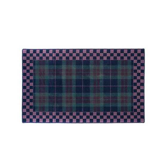 Peacock Tartan Rug - 3'x4'11"