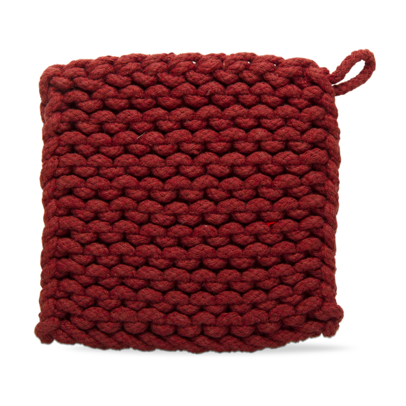 Crochet Trivet Chestnut