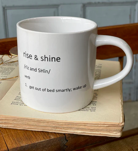 Morning Pour Mug - Rise & Shine