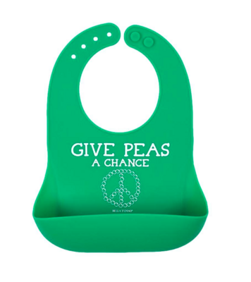 Wonder Bib - Give Peas a Chance
