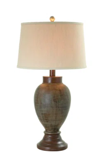 Salome Brown Standard Table Lamp 29.5"