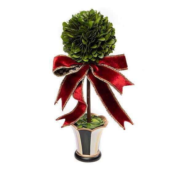 Christmas Magic Boxwood Topiary - Small