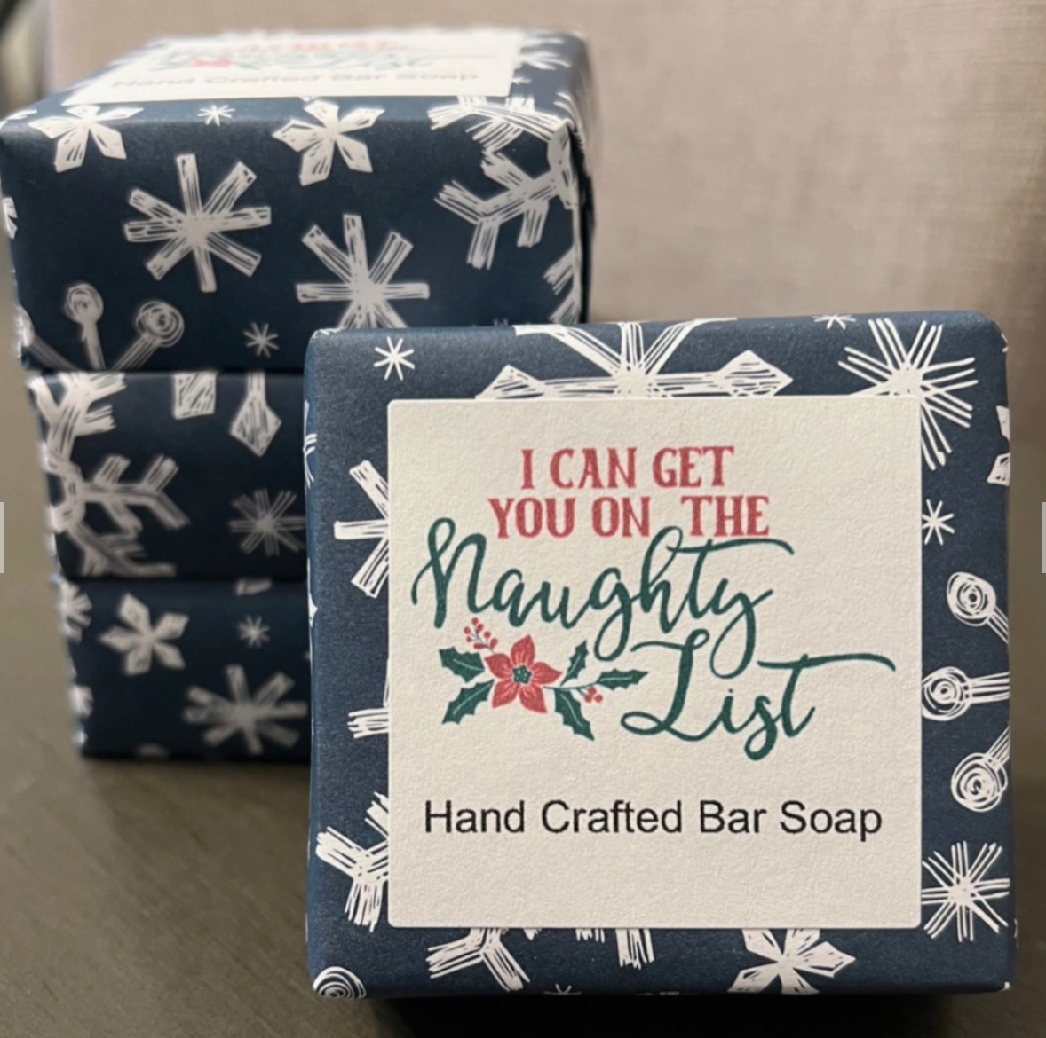 I Can Get you on the Naughty List Soap