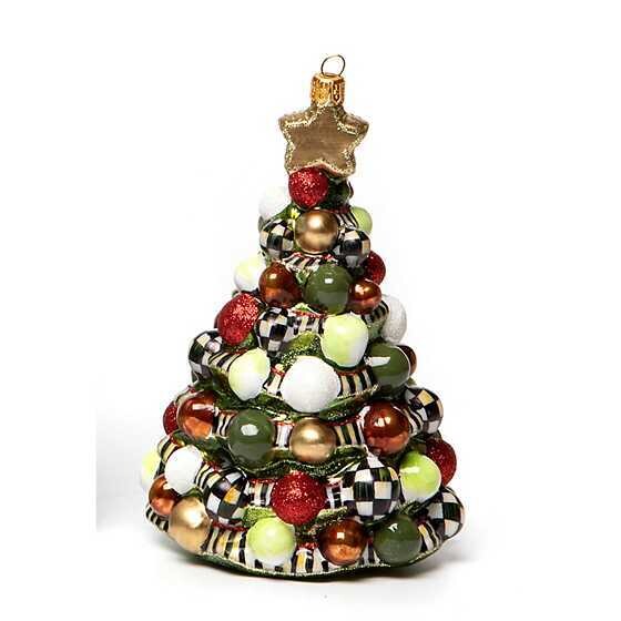 Glass Ornament - Farmhouse Bauble Tree