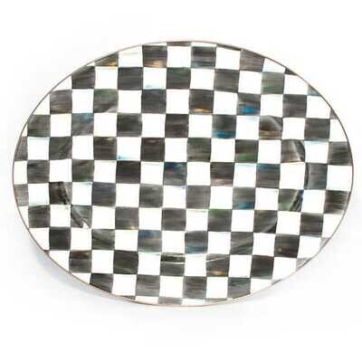 CC Enamel Oval Platter - Large