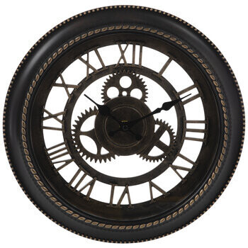 Bronze Gear Wall Clock