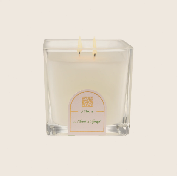 Smell of Spring Cube Glass Candle