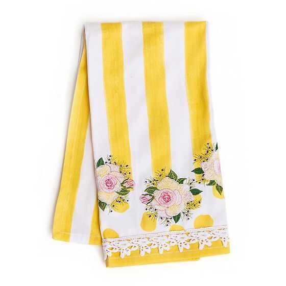Wildflowers Dish Towel - Yellow