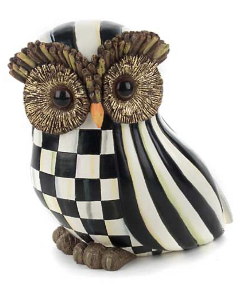 Courtly Stripe Owl