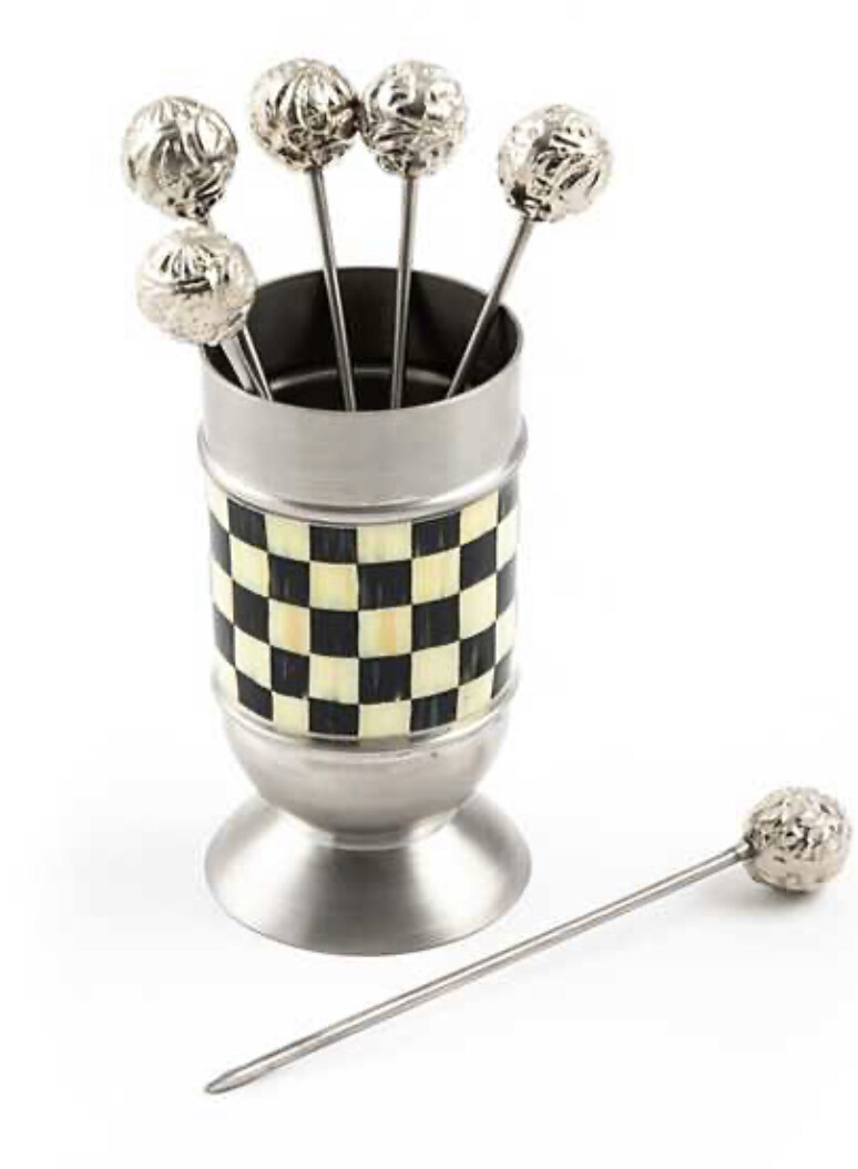 Courtly Check Supper Club Pick Set