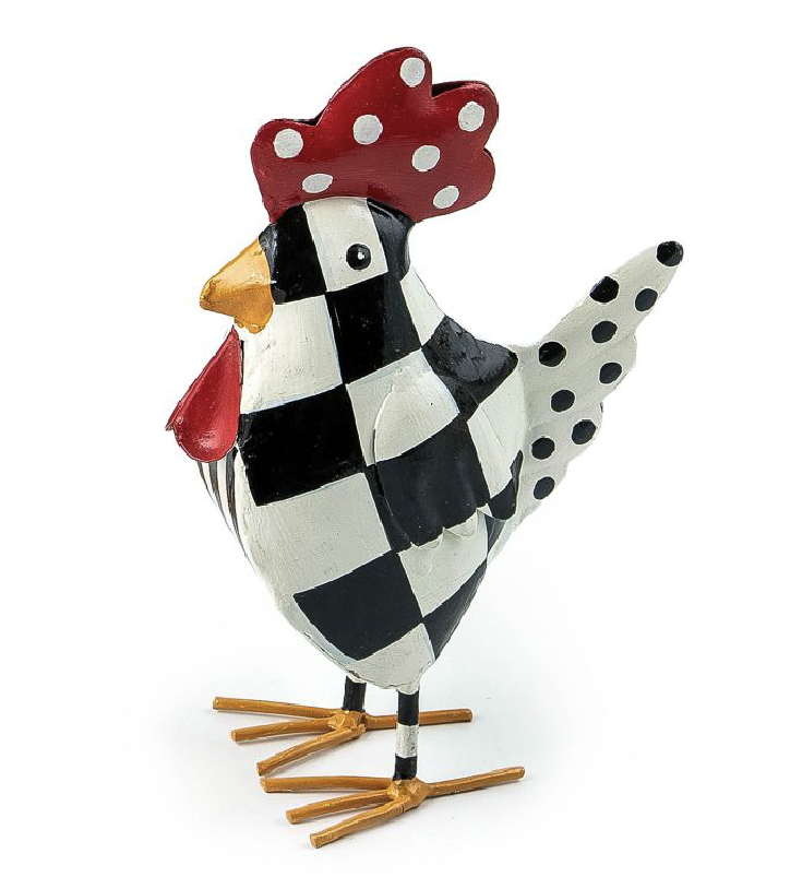 Checkerdot Rooster- Medium