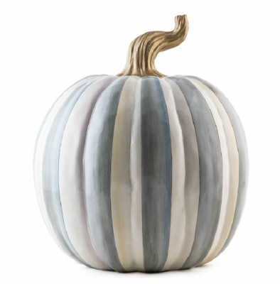 Sterling Stripe Pumpkin - Medium