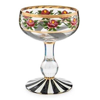 Maypole Coupe Glass - Sterling