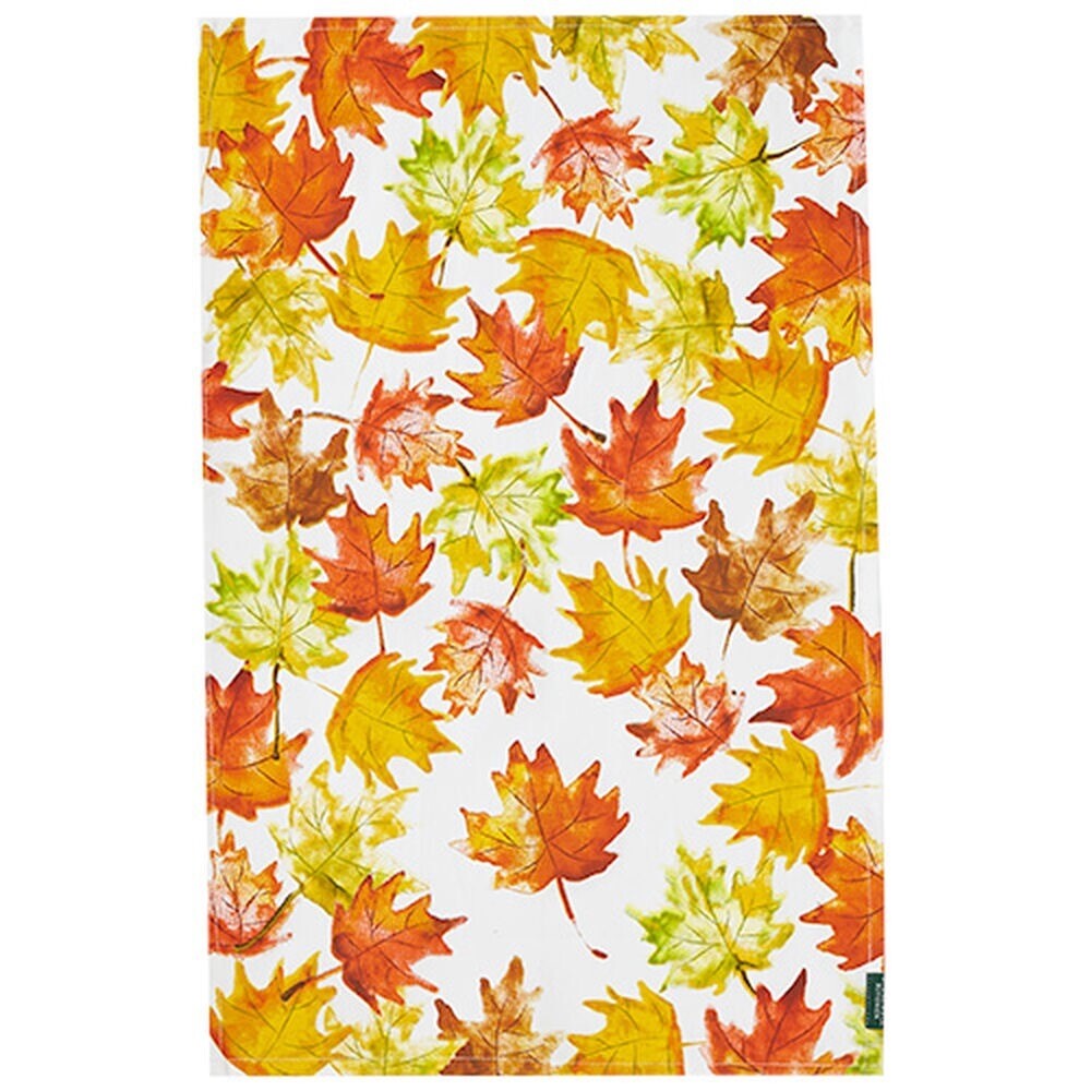 Fall Leaves Tea Towel
