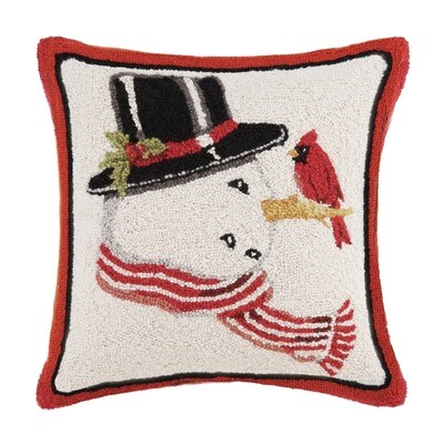 Christmas Snowman Hook Pillow