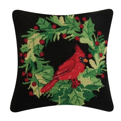 Cardinal Joy Hook Pillow