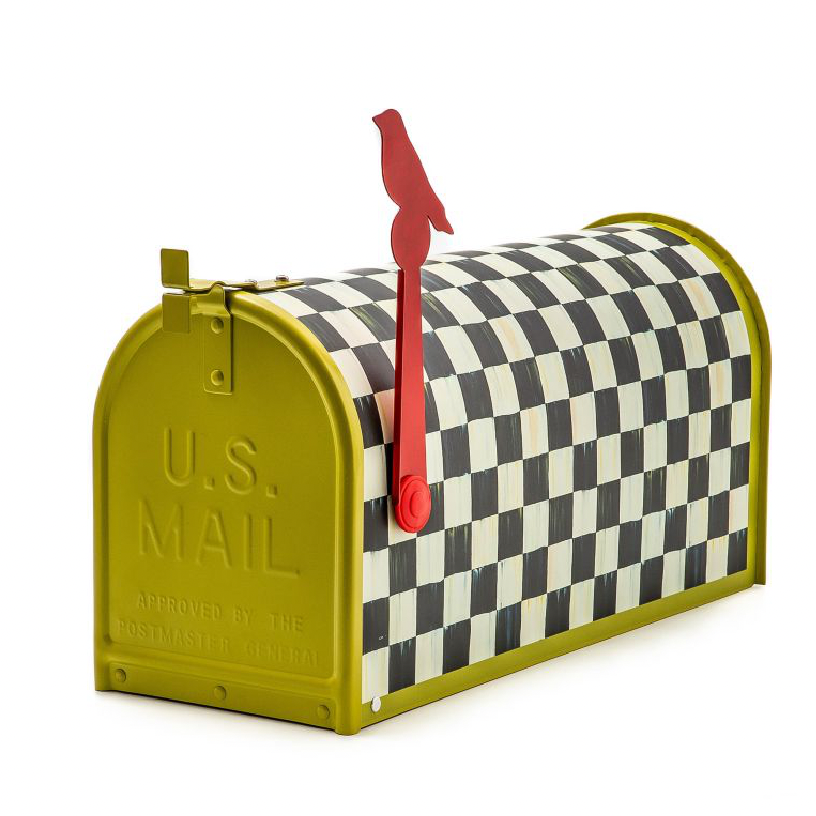 Courtly Check Mailbox