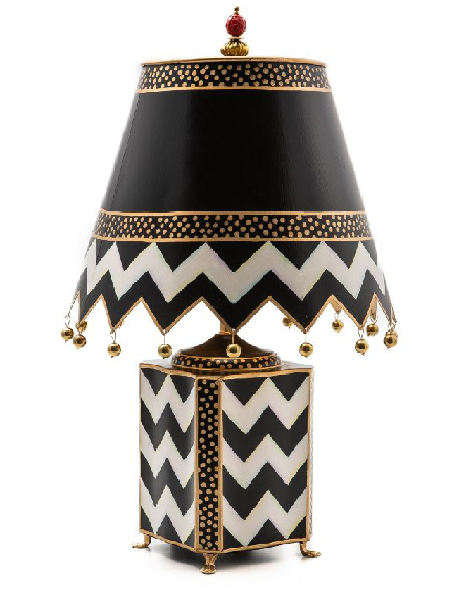Courtly Zig Zag Table Lamp