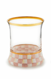 Rosy Check Tumbler Glass