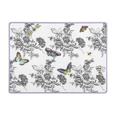 Butterfly Toile Cork Back Placemats - Set of 4