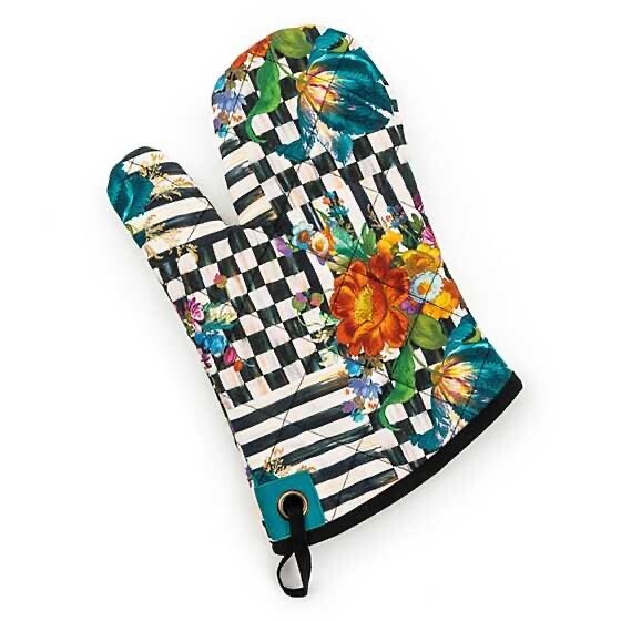 Courtly Flower Market Oven Mitt