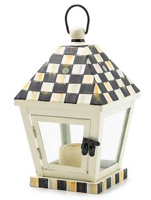 Courtly Check Lantern- Small
