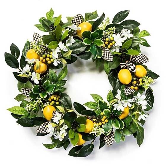 Lemon 22&quot; Wreath