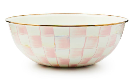 Rosy Check Large Everyday Bowl