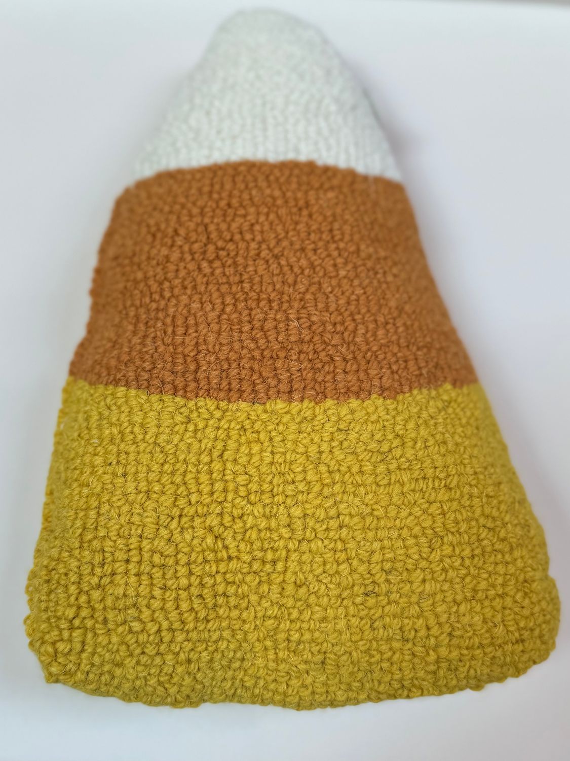 Candy Corn Hook Pillow