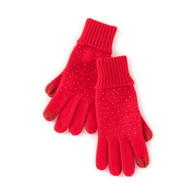 Red Touchscreen Gloves