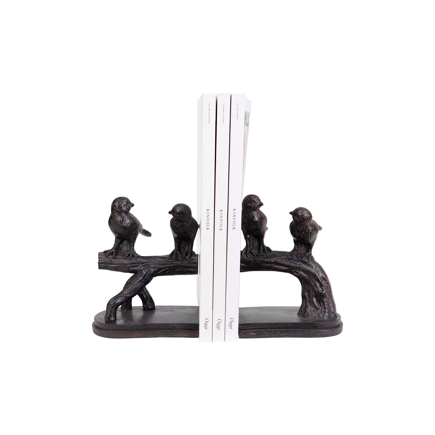 Bird on Branch Bookends- 2pc. 