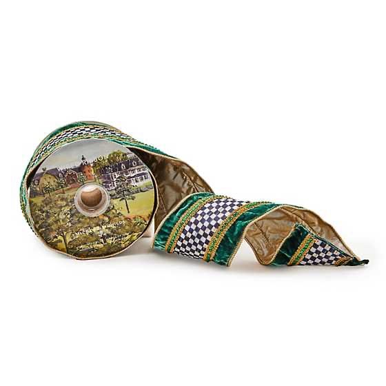 Emerald Luxe 4” Ribbon