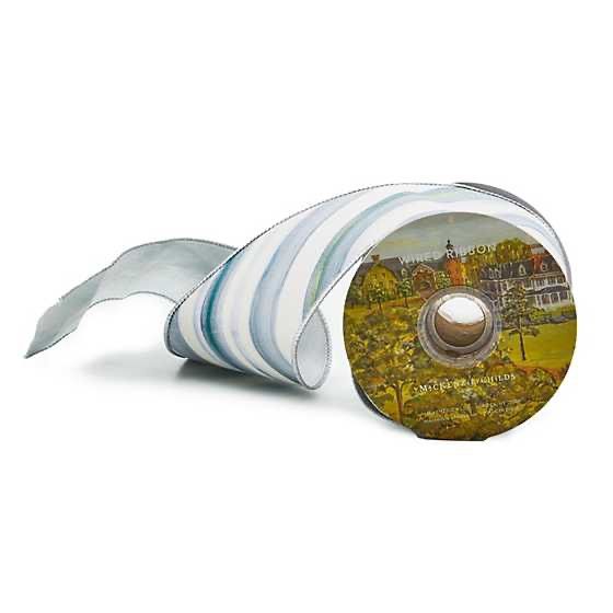 Sterling Stripe 4&quot; Ribbon