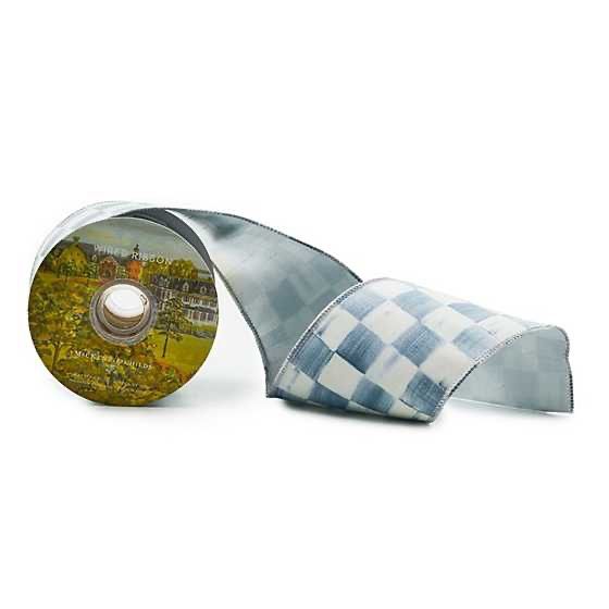 Sterling Check 4&quot; Ribbon