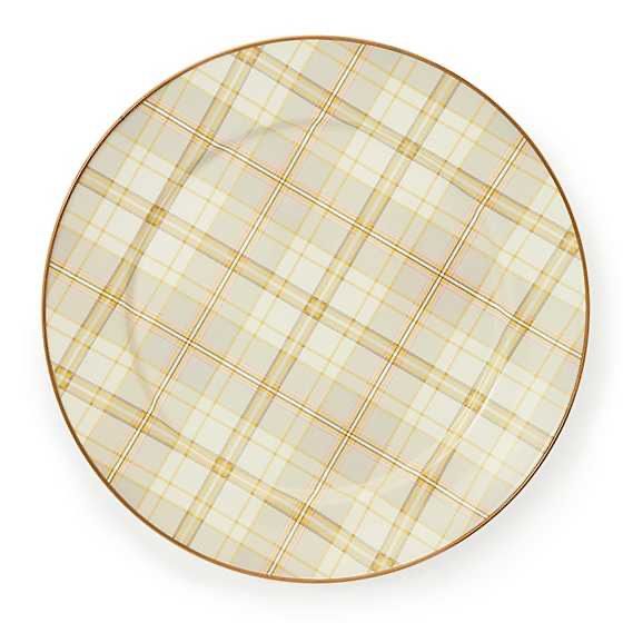 Tartan Latte Charger/Płatę