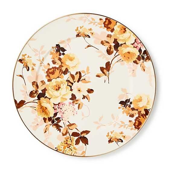 Wild Rose White Serving Platter