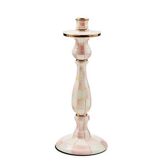 Rosy Check Large Candlestick