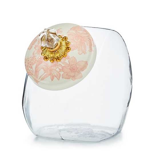 Cookie Jar w Rosy English Garden Lid