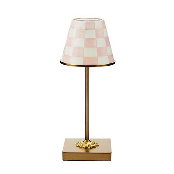 Rosy Check LED Rechargable Cafe Table Lamp