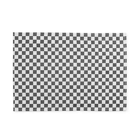 Black Check Placemats Set of 4