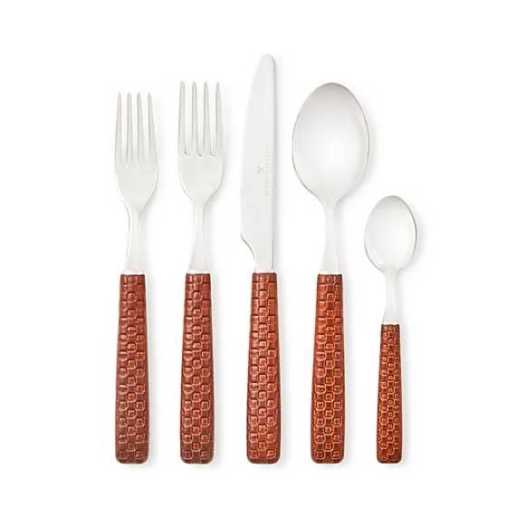 Everyday Leather 5 Piece Place Setting