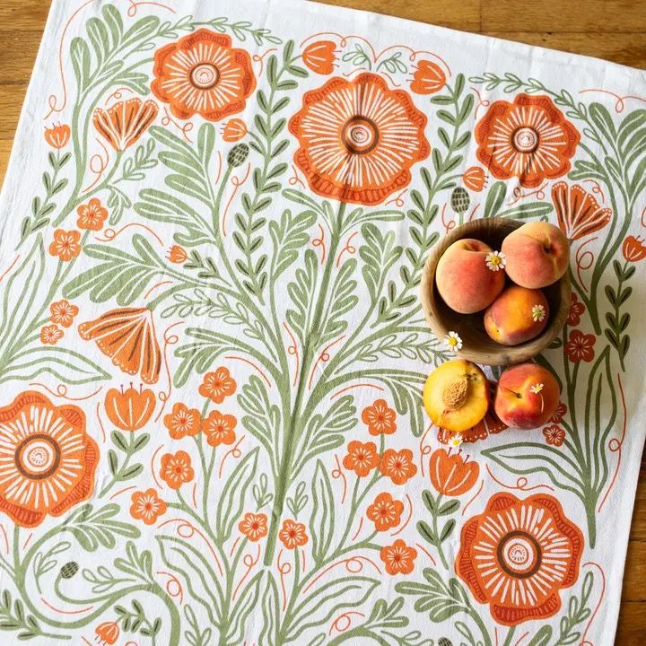 Poppy Tea Towel