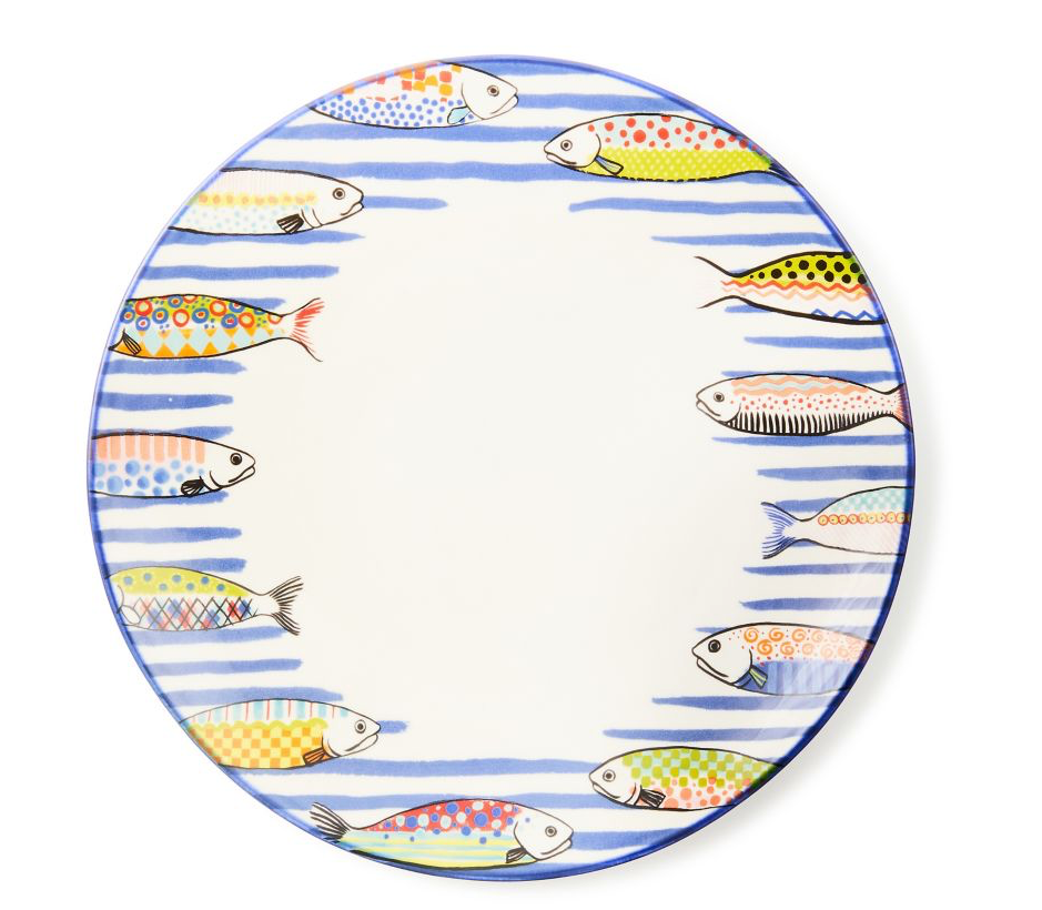Go Fish Dinner Plate