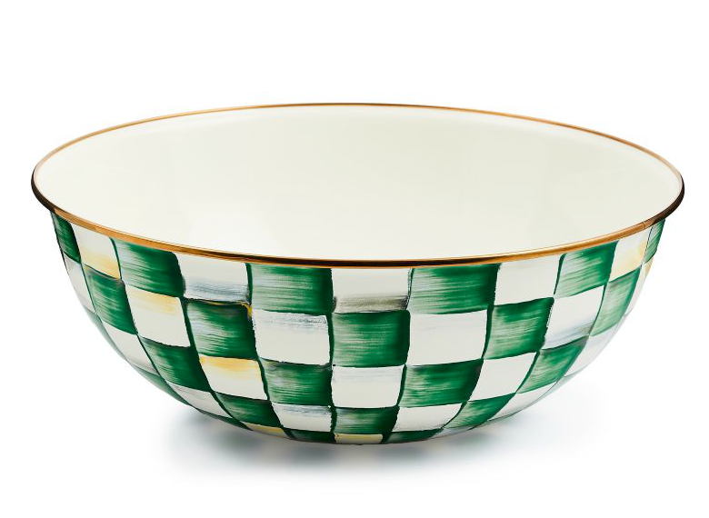 Emerald Check XL Everyday Bowl