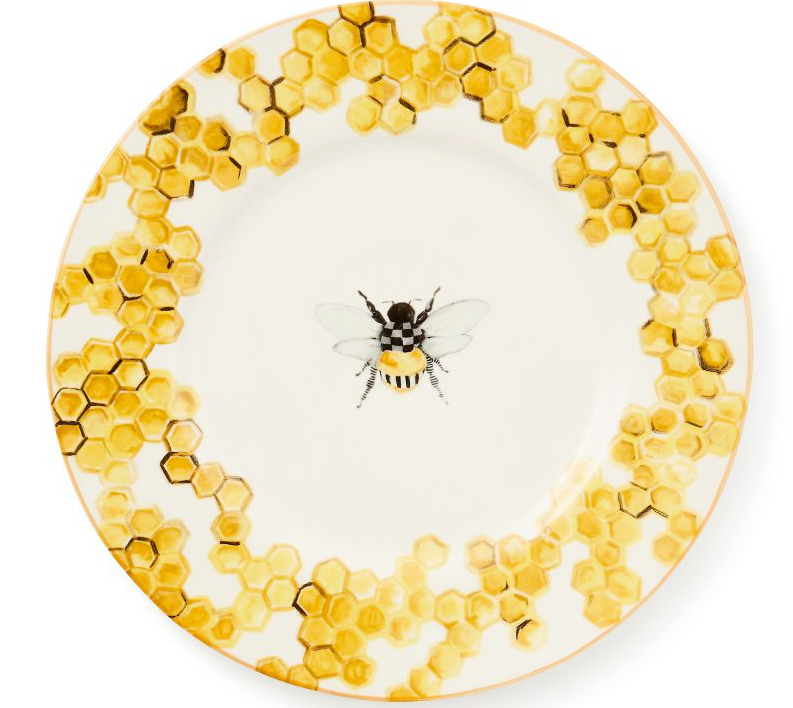 Queen Bee Salad Plate