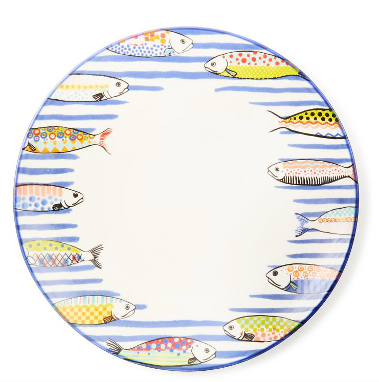 Go Fish Salad Plate