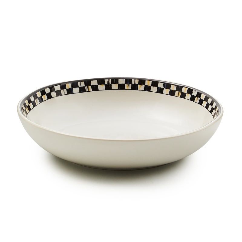 Courtly Check Everyday Pinch Bowl- Top of Table